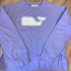 Girls vineyard vines purple sweatshirt medium
